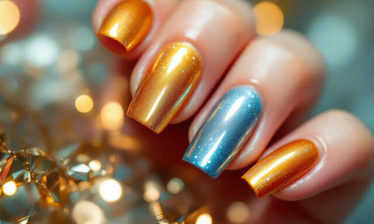 Chromen nagels zijn opnieuw viraal—mis deze metallic obsessie niet