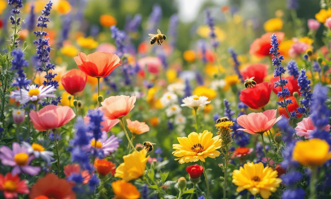 Welke wilde bloemen trekken de meeste bijen aan in je tuin?