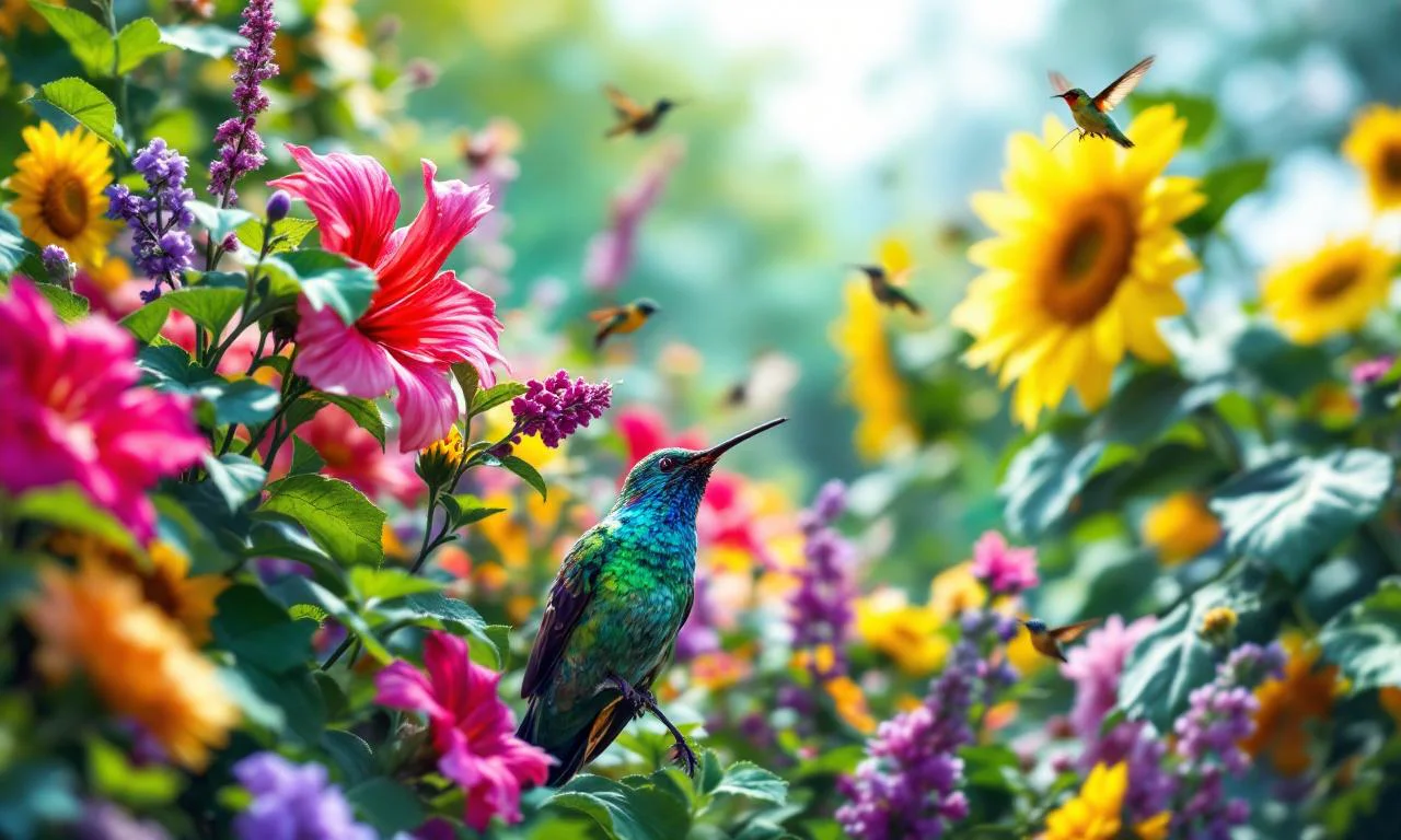 Deze nectarplanten trekken kolibries aan alsof je een magneet bent