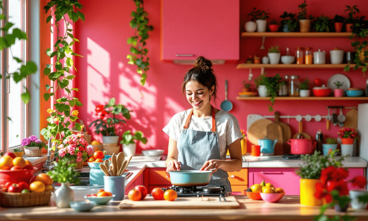 Mega make-over voor je zomerkeuken: felle kleuren en slimme opbergtips die je niet mag missen