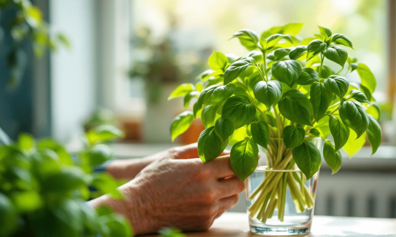 De fout die iedereen maakt met basilicum – en hoe grootmoeders keukentruc dat oplost
