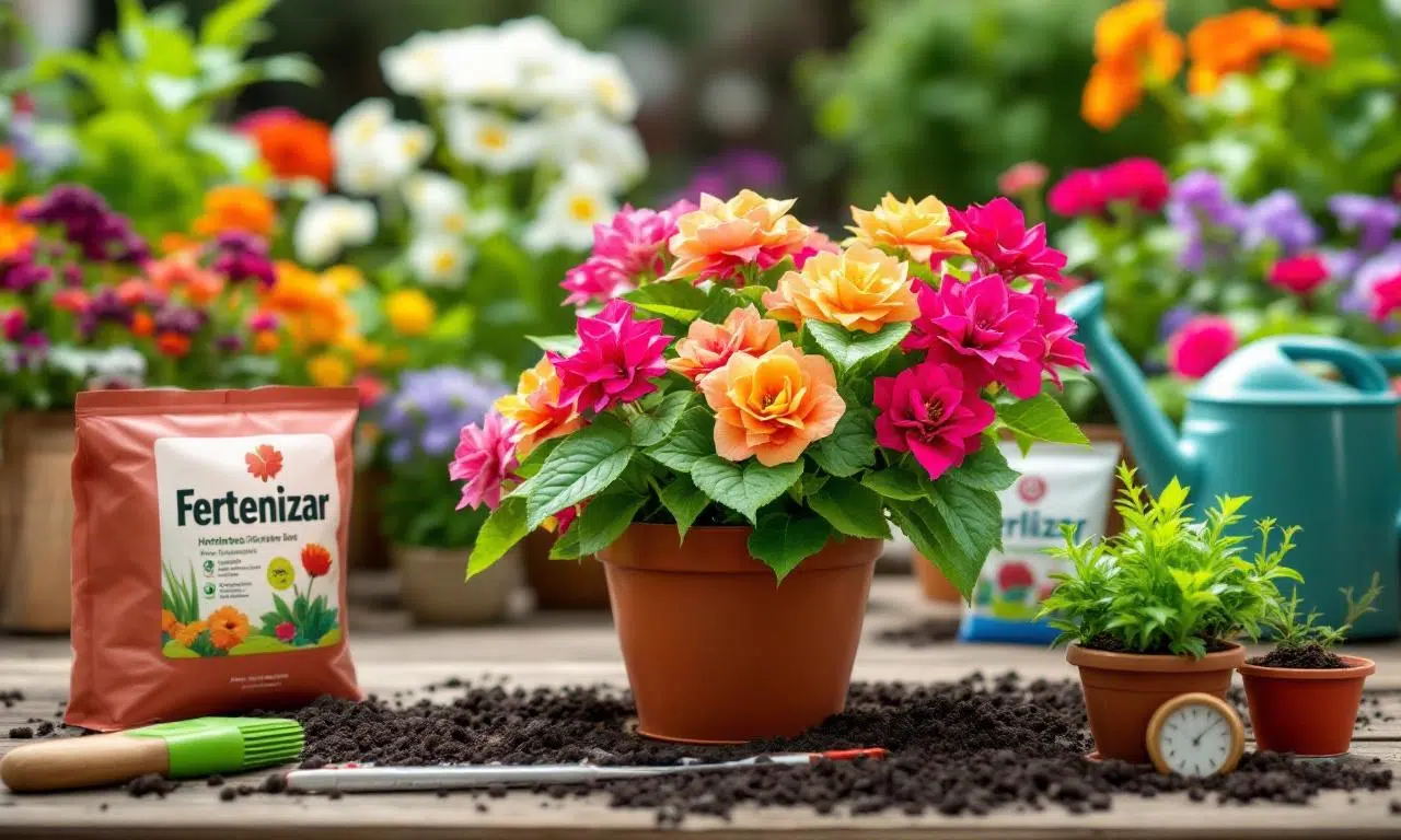 Welke meststoffen zijn ideaal voor hortensia’s in het groeiseizoen?