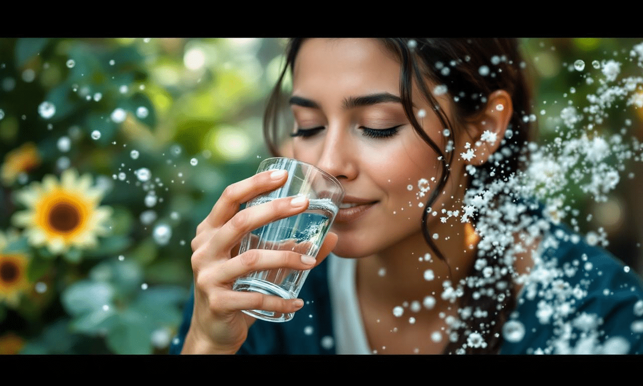 Je gelooft niet wat een glas water met zout voor je energie doet